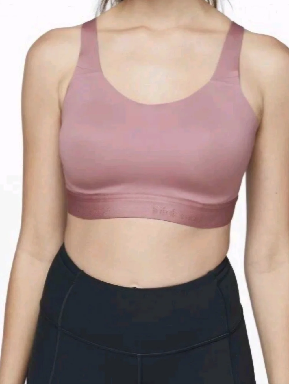 Lululemon Fine Form Bra Sz C36 Vtg Mauve Convertible Lightly Padded No Underwire